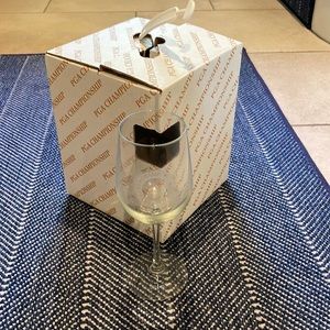 Baltusrol Golf Club 2005 PGA Championship Crystal Wine Glass Set of 4